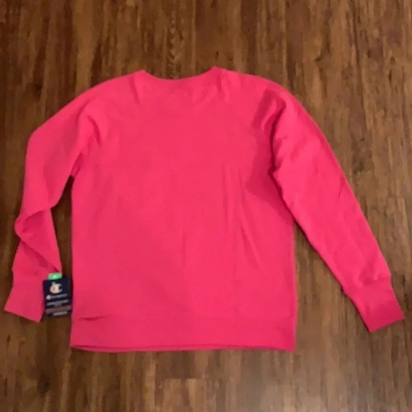 Champion Powerblend Pullover Sweatshirt Pink - Picture 4 of 9